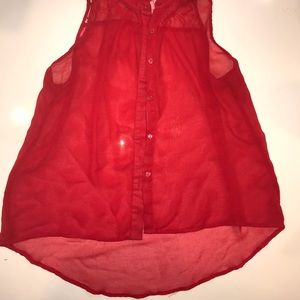 Over Shirt See-Through Cover